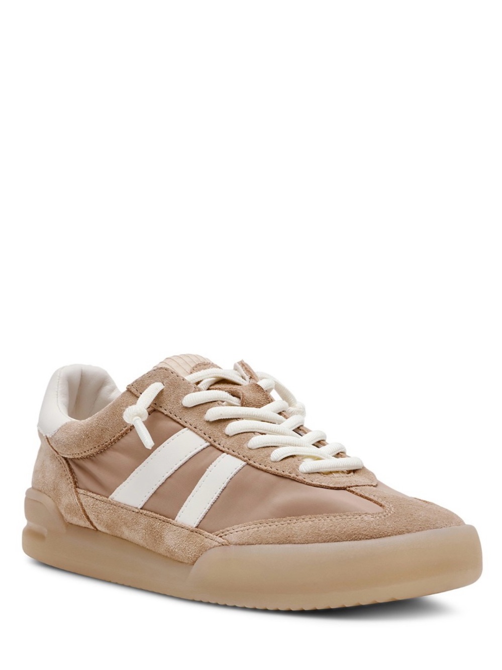 Steve Madden White Text Graphic Sneaker Description Panel